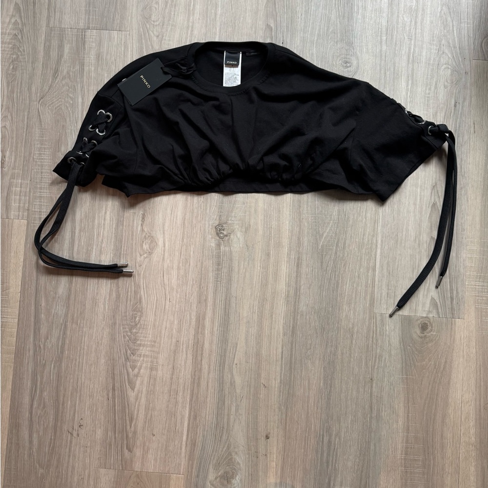 NWT Pinko Miami Vice Crop Top - Picture 3 of 8